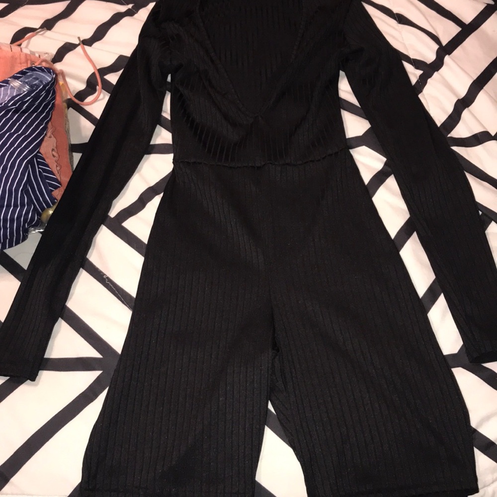 Long sleeve romper